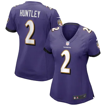 womens-nike-tyler-huntley-purple-baltimore-ravens-game-jers